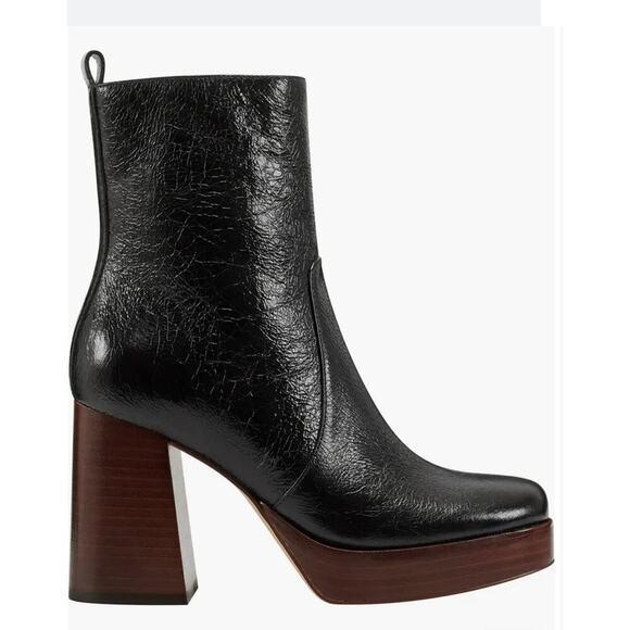 Marc Fisher- Marysa Block Heel Platform Bootie Size 11M (Women) - Picture 3 of 10